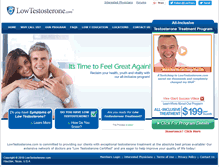 Tablet Screenshot of lowtestosterone.com